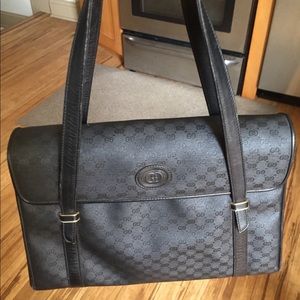 Authentic Vintage Gucci Shoulder Bag-open to offer